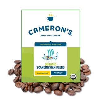 Cameron's Coffee Organic Scandinavian Blend Whole Bean Coffee Review