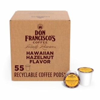 Don Francisco's Hawaiian Hazelnut Coffee Pods Review: Rich, Nutty Aroma